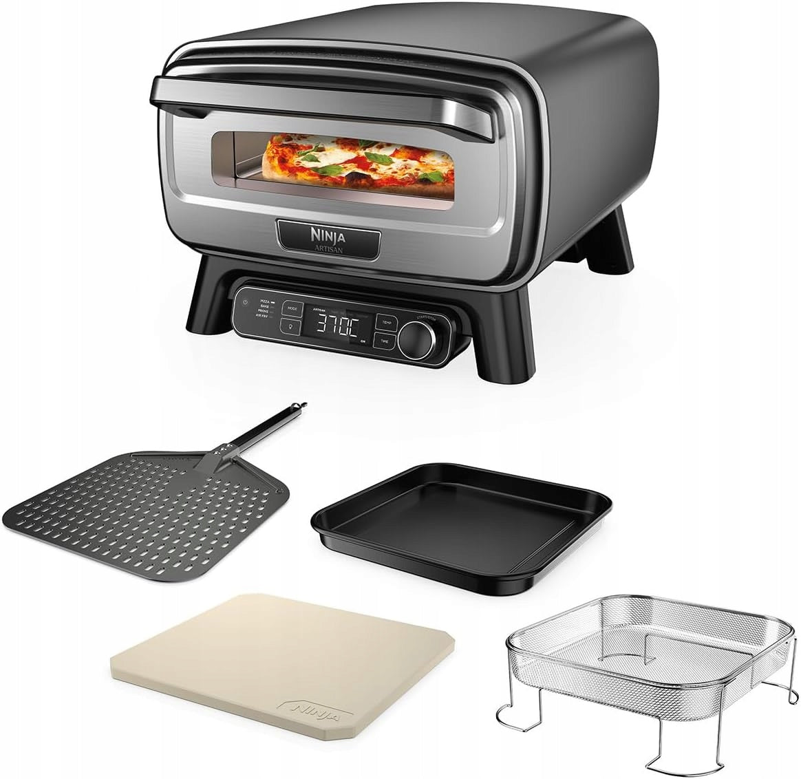 Ninja Artisan Venkovní Elektrická kamna na pizzu + Horkovzdušná