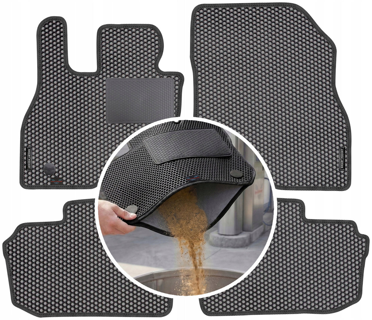 Nissan Leaf II 2017-2025 EVA SMART POCKET Rugs