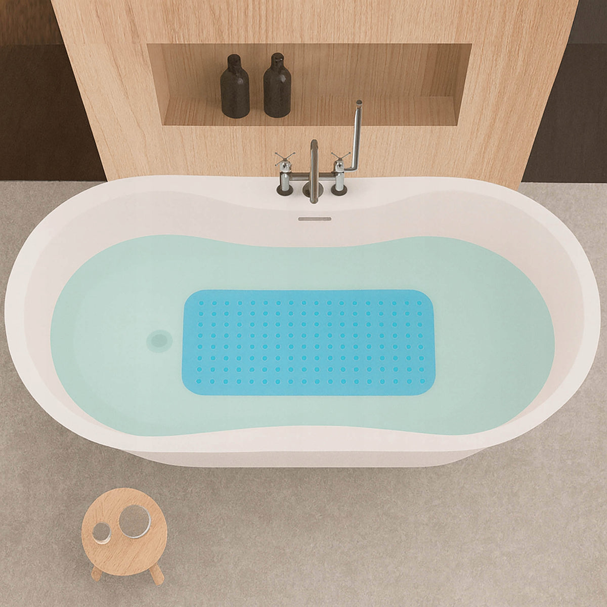 Non-Slip Bathroom Mat For Bathroom Shower Pool 100x40 Packaging status original