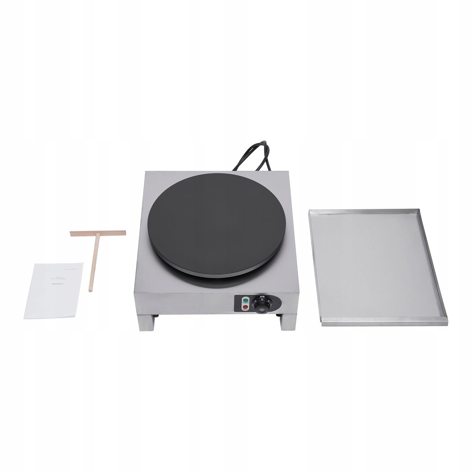 Non-Stick Electric Crepe Pan, 3KW Stainless Steel Electric Crepe Maker,220V Manufacturer code 1