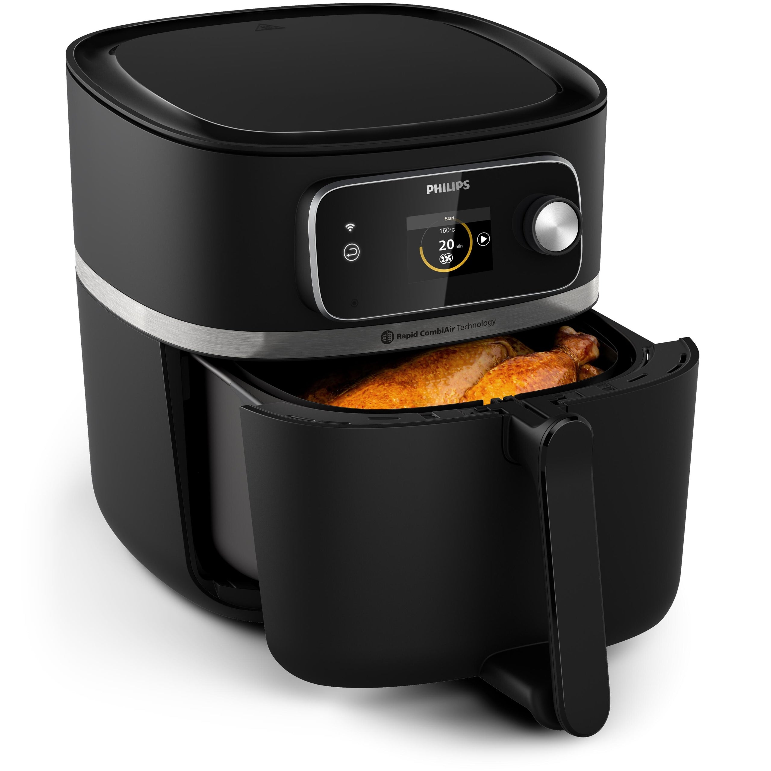 Non-fat fryer Philips HD9880/90 2200 W 8,3 l Thermometer Dominant color black