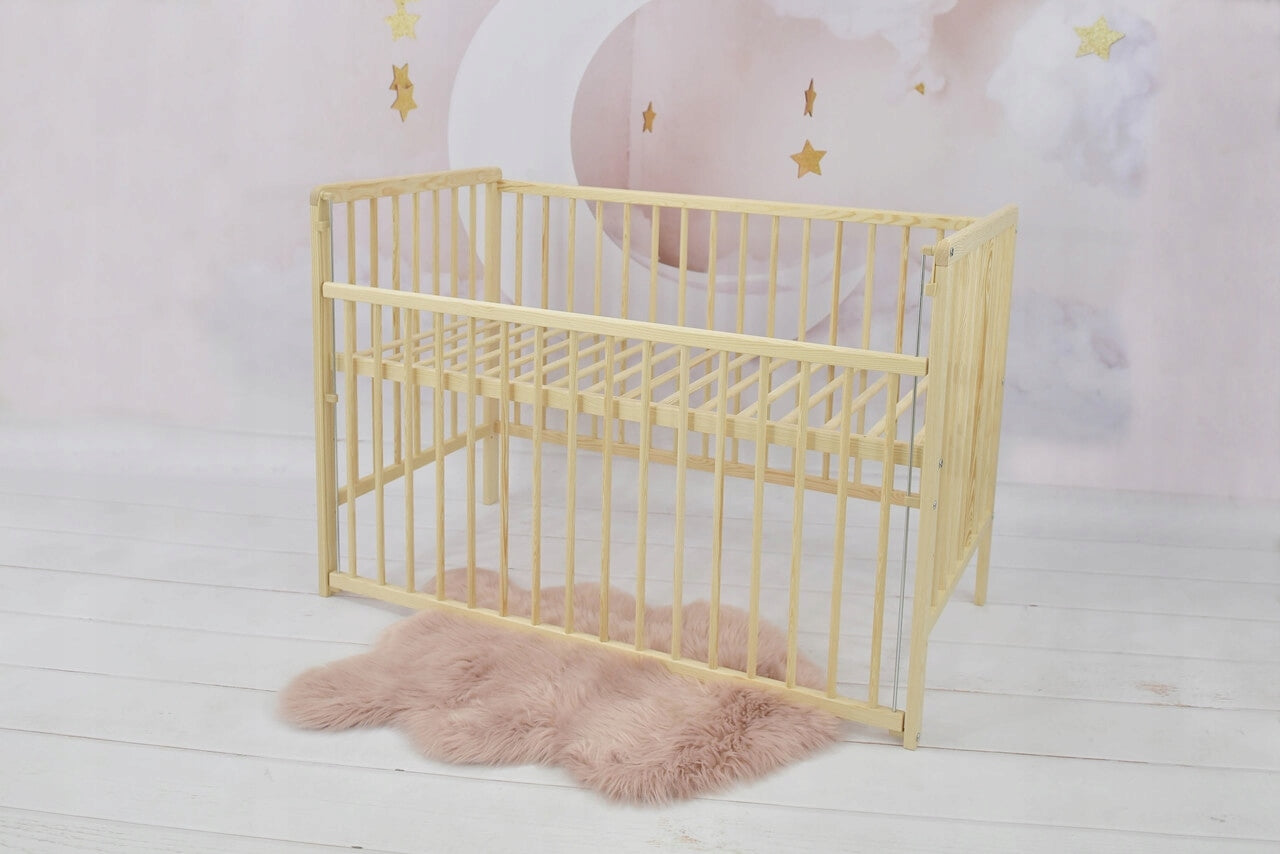 Non-mosquito cot 120x60 Marcin 1 lowered side pine water varnish Medical device no