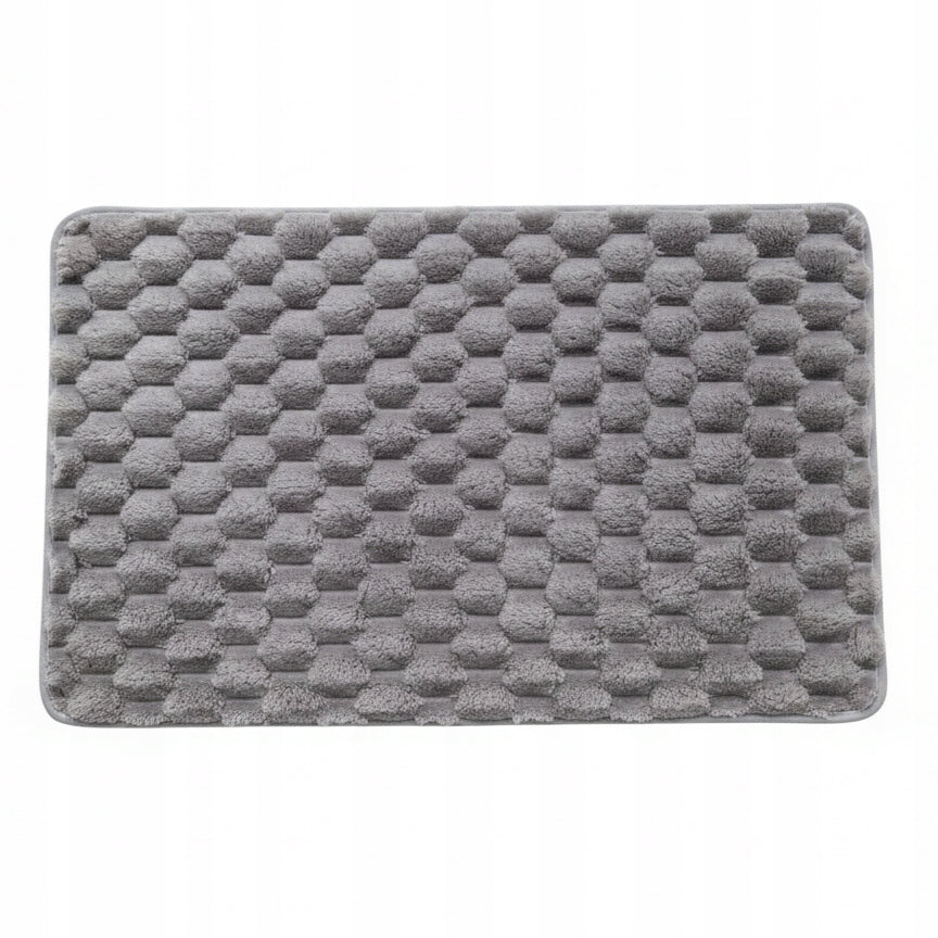 Non-slip Rug Grey 50x80 cm Decorative Rubber Bottom Universal