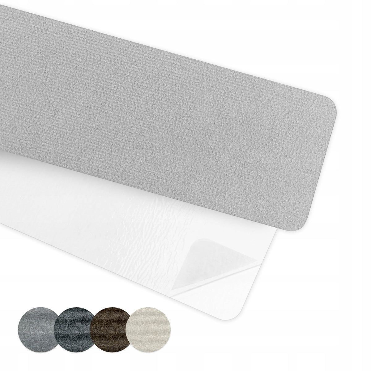 Non-slip stair mats, stair covers,76x20mm, grey, 15 pcs Manufacturer code 760-DSP-POPIEL-15