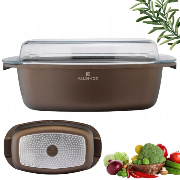 Non-stick Brittany high quality coating Valdinox Aurum 5,7 l