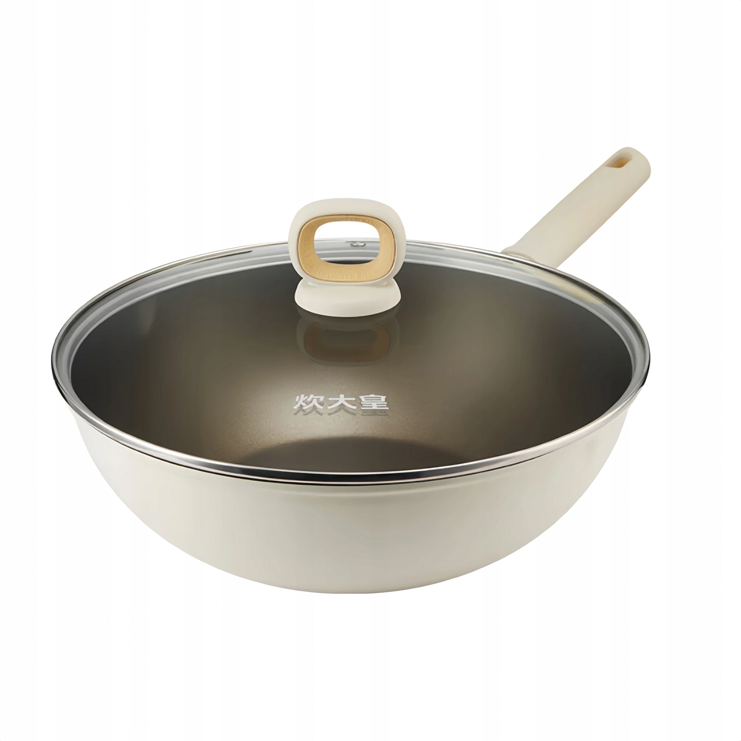 Non-stick frying pan Cooker King 26 cm with titanium coating, with lid