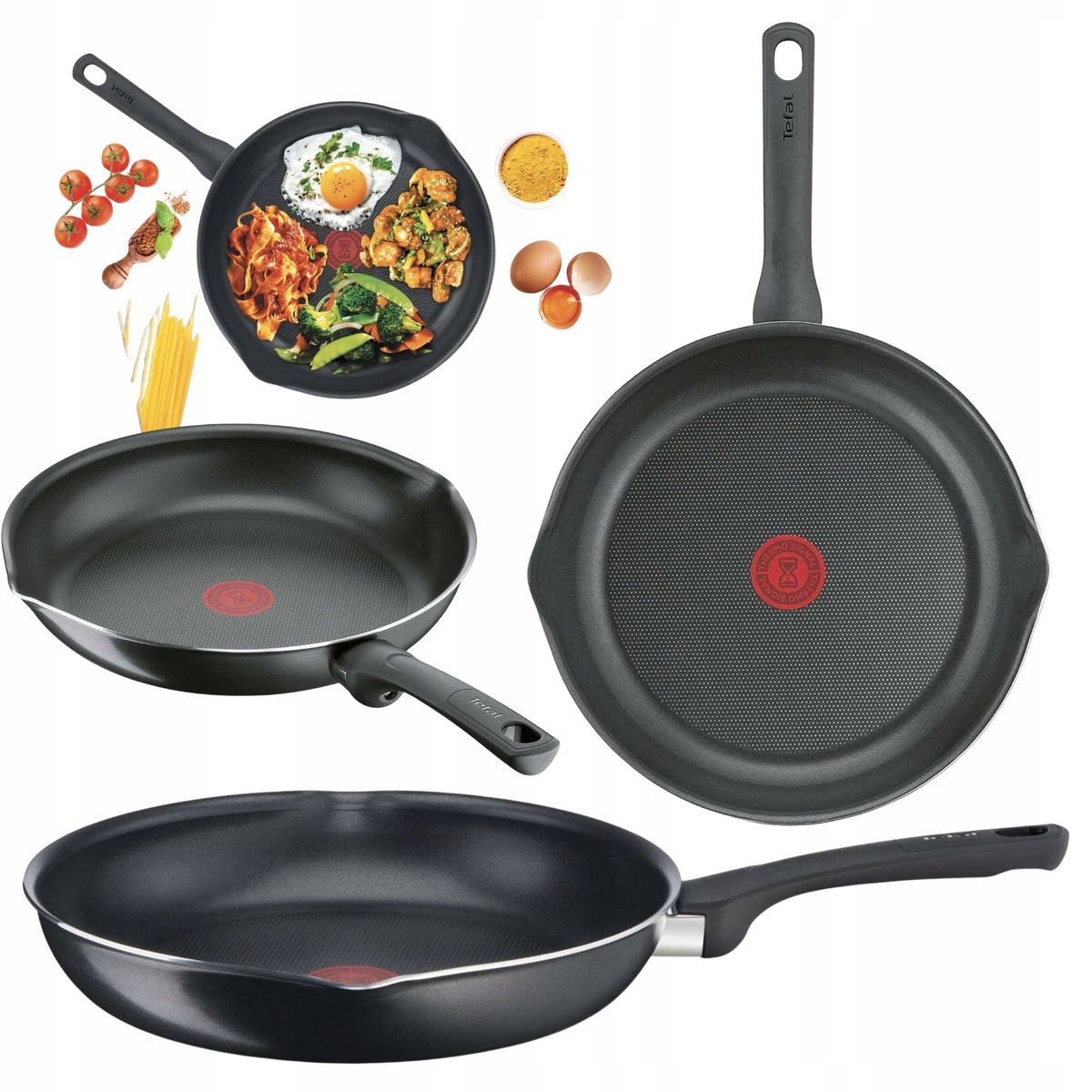 Non-stick frying pan traditional Tefal Day by Day 24 cm