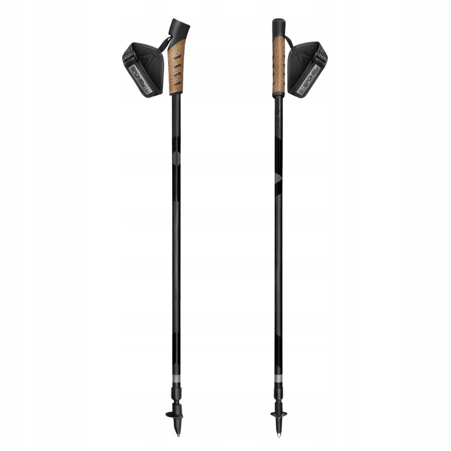 Nordic Walking Adjustable Telescopic Walking Sticks 105-135 cm Brand Spokey