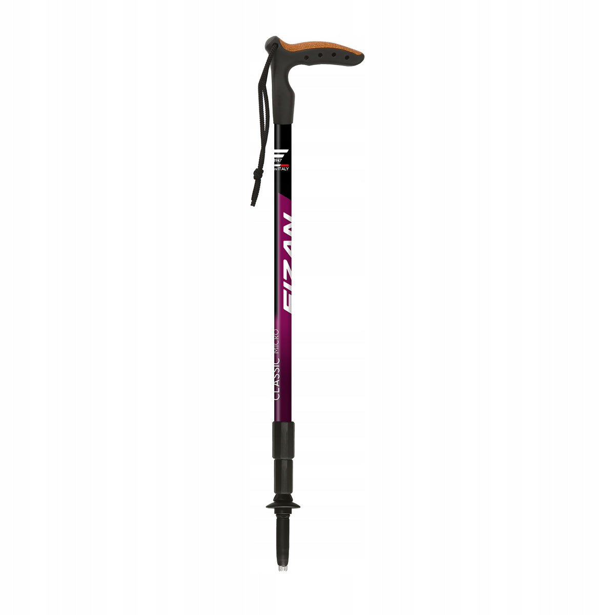Nordic Walking Poles Fizan Classic Micro Magenta 50-97 cm