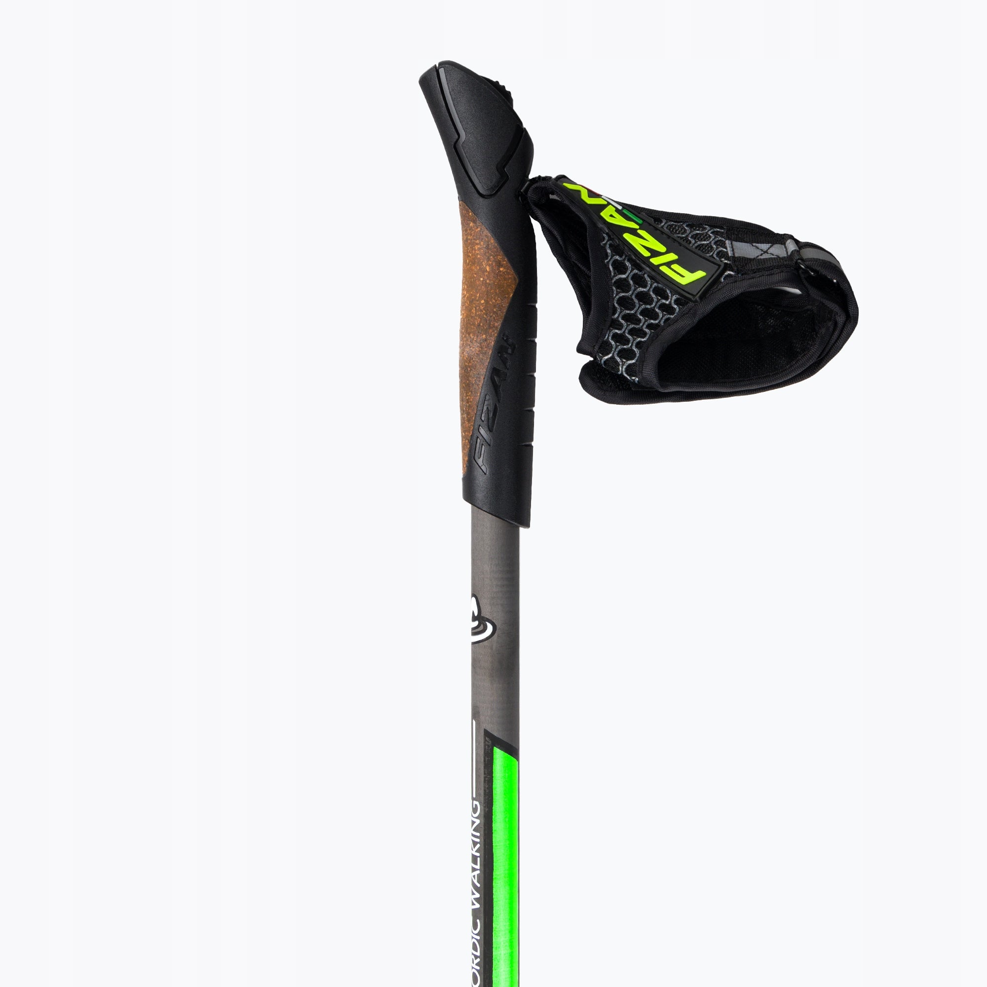Nordic Walking Poles Fizan Runner Green 135cm Manufacturer code S22 CA05