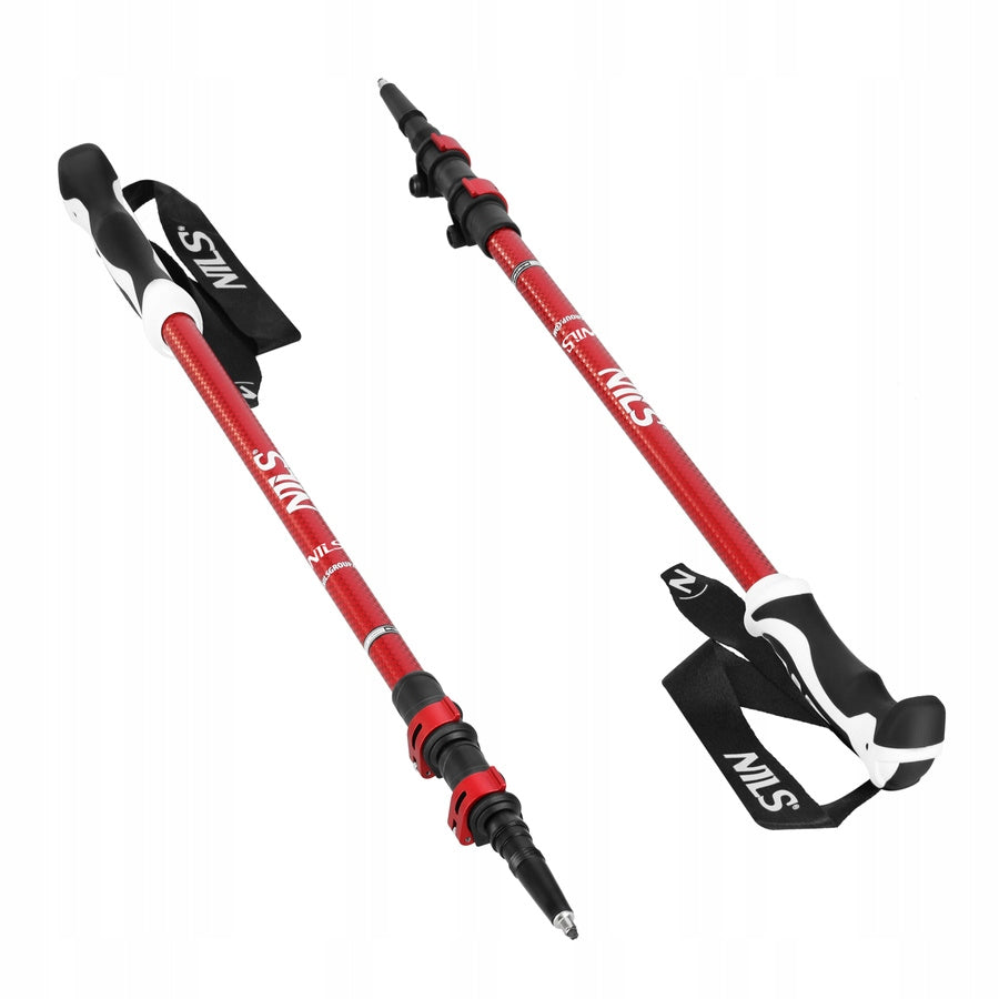 Nordic Walking Poles Folding Telescopic Mountain Walking Poles NILS Brand Nils