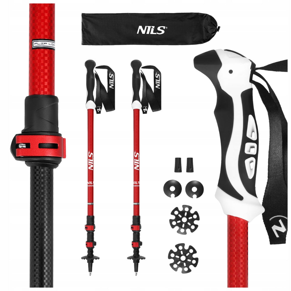 Nordic Walking Poles Folding Telescopic Mountain Walking Poles NILS