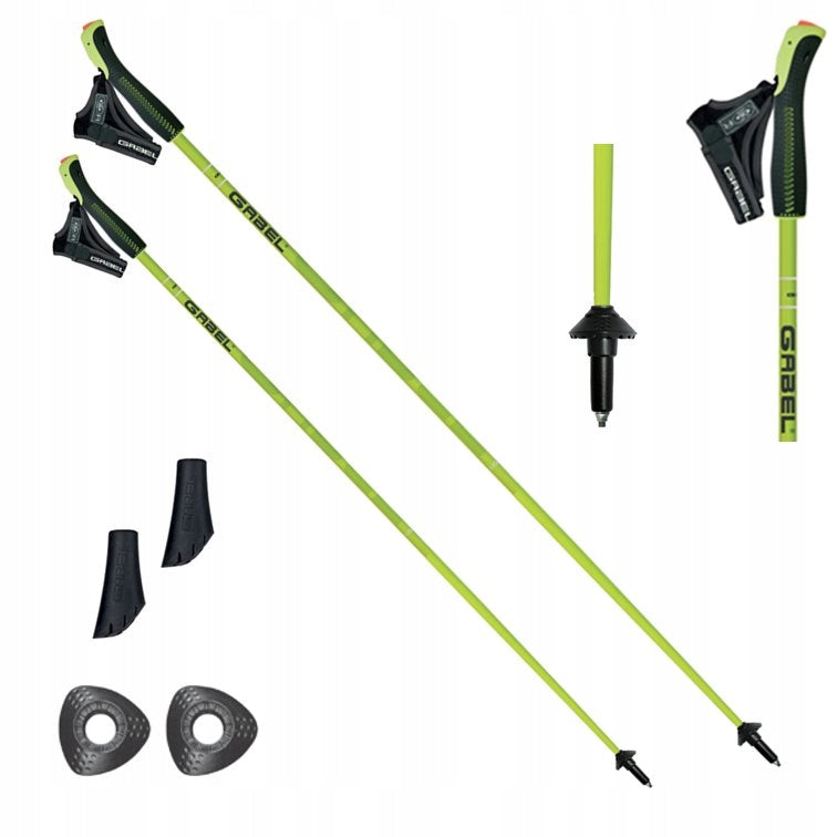 Nordic Walking Sports Poles GABEL Light NCS 120 cm, aluminium