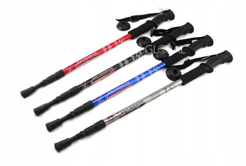 Nordic Walking TREKKING POLES Adjustable Telescopic Folding 65-135CM Packaging status original