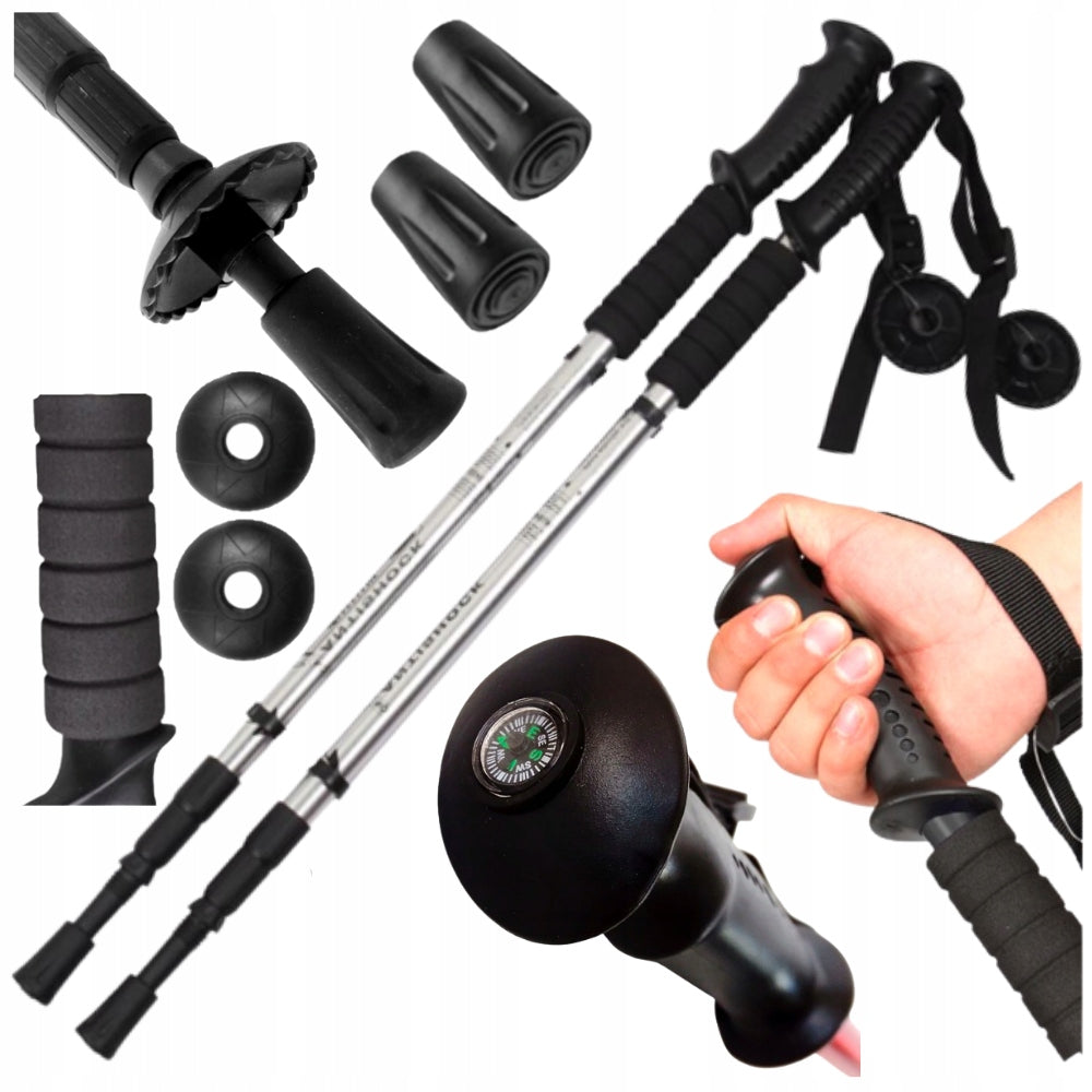 Nordic Walking Treking Poles Folding Lightweight Telescopic 2 Pcs Manufacturer code KIJE DO CHODZENIA NORDIC WALKING