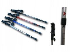 Nordic Walking pole 135cm silver