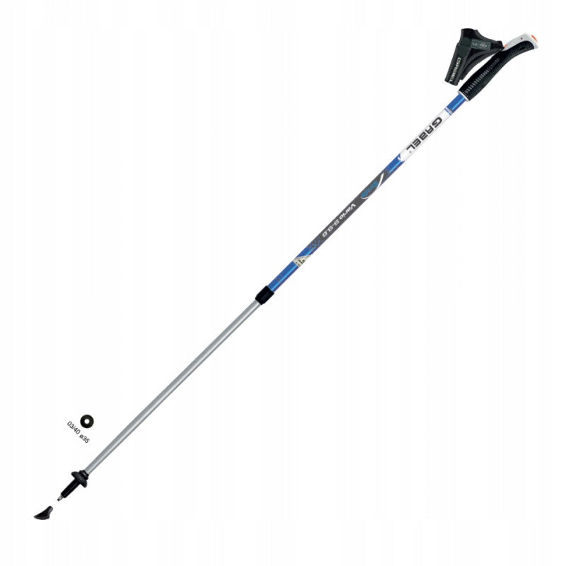 Nordic Walking poles GABEL Vario S - 9.6 jeans adjustable Packaging status original