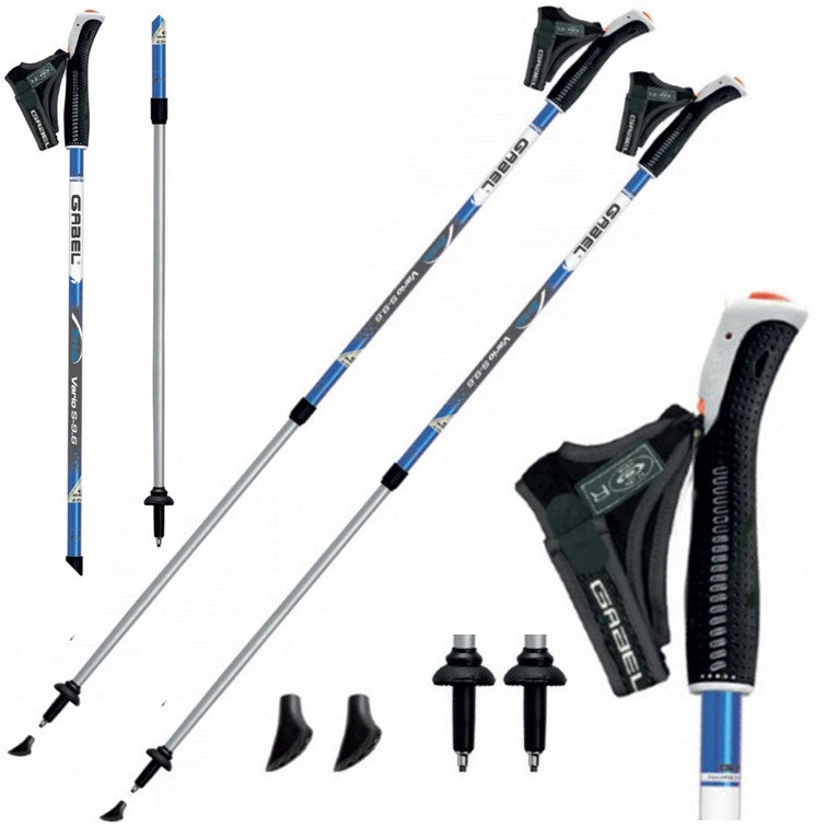 Nordic Walking poles GABEL Vario S - 9.6 jeans adjustable