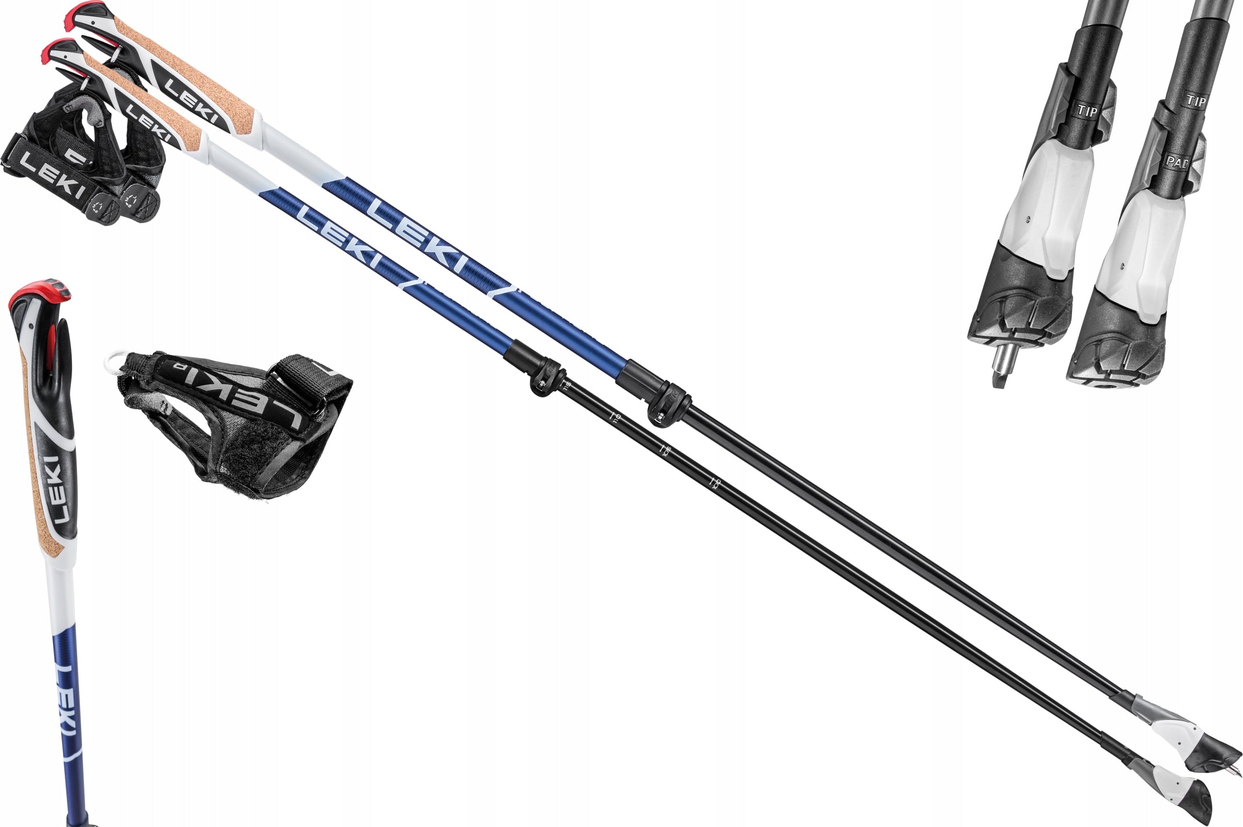 Nordic Walking poles LEKI SMART SUPREME 100 - 130 adjustable