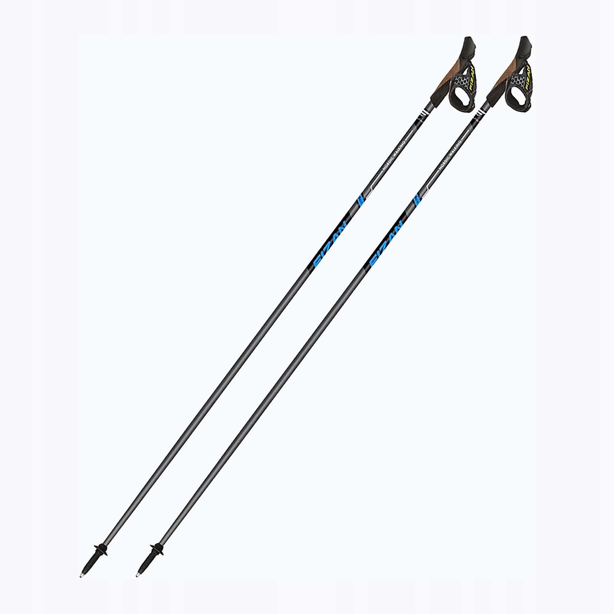 Nordic walking poles Fizan Runner blue 110 cm