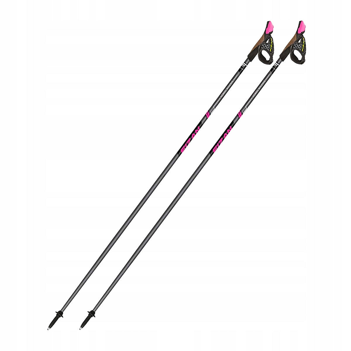 Nordic walking poles Fizan Runner pink 125 cm