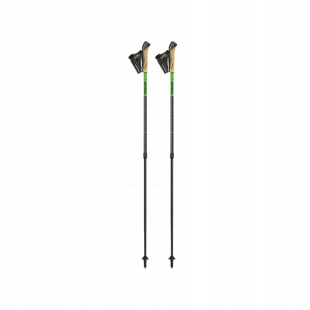 Nordic walking poles GABEL Carbon XT 2S 80 F.L. black/lime
