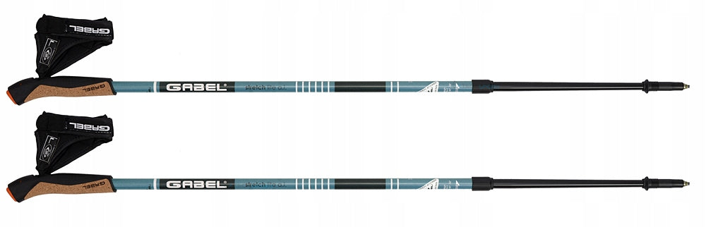 Nordic walking poles GABEL Stretch Lite AI Avio multicolor Model Gabel