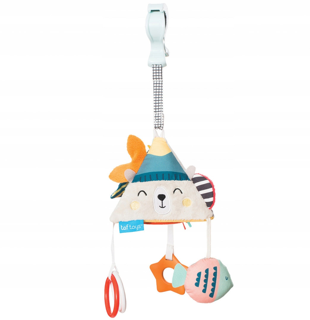 North Pole Pendant Taf Toys Stroller Toy with Sound, Mirror