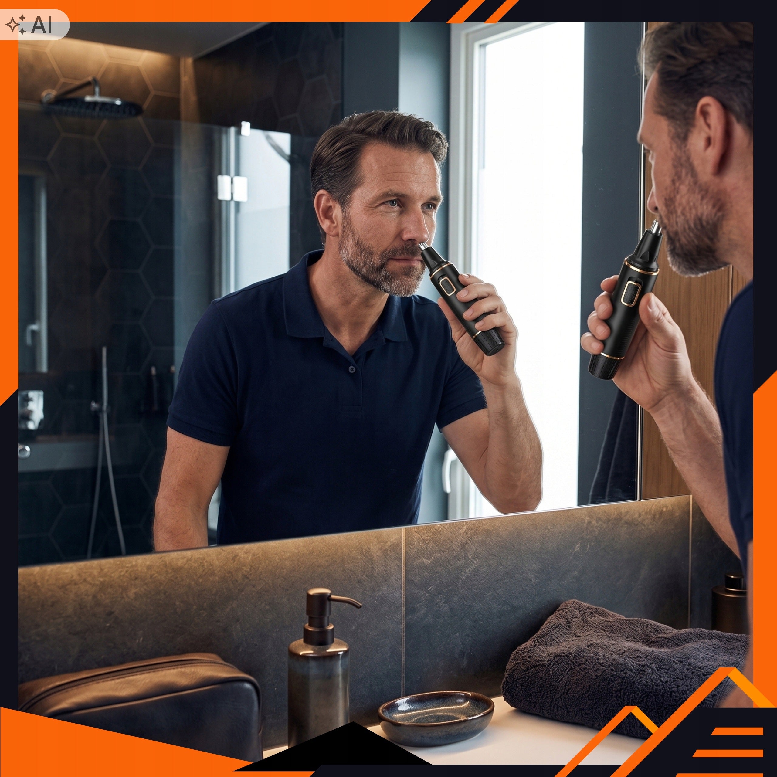 Nose Trimmer Beard 3in1 USB-C Waterproof Set For Guy Manufacturer code Trymer Do Nosa Uszu Brody Zarostu 3w1  Vedor