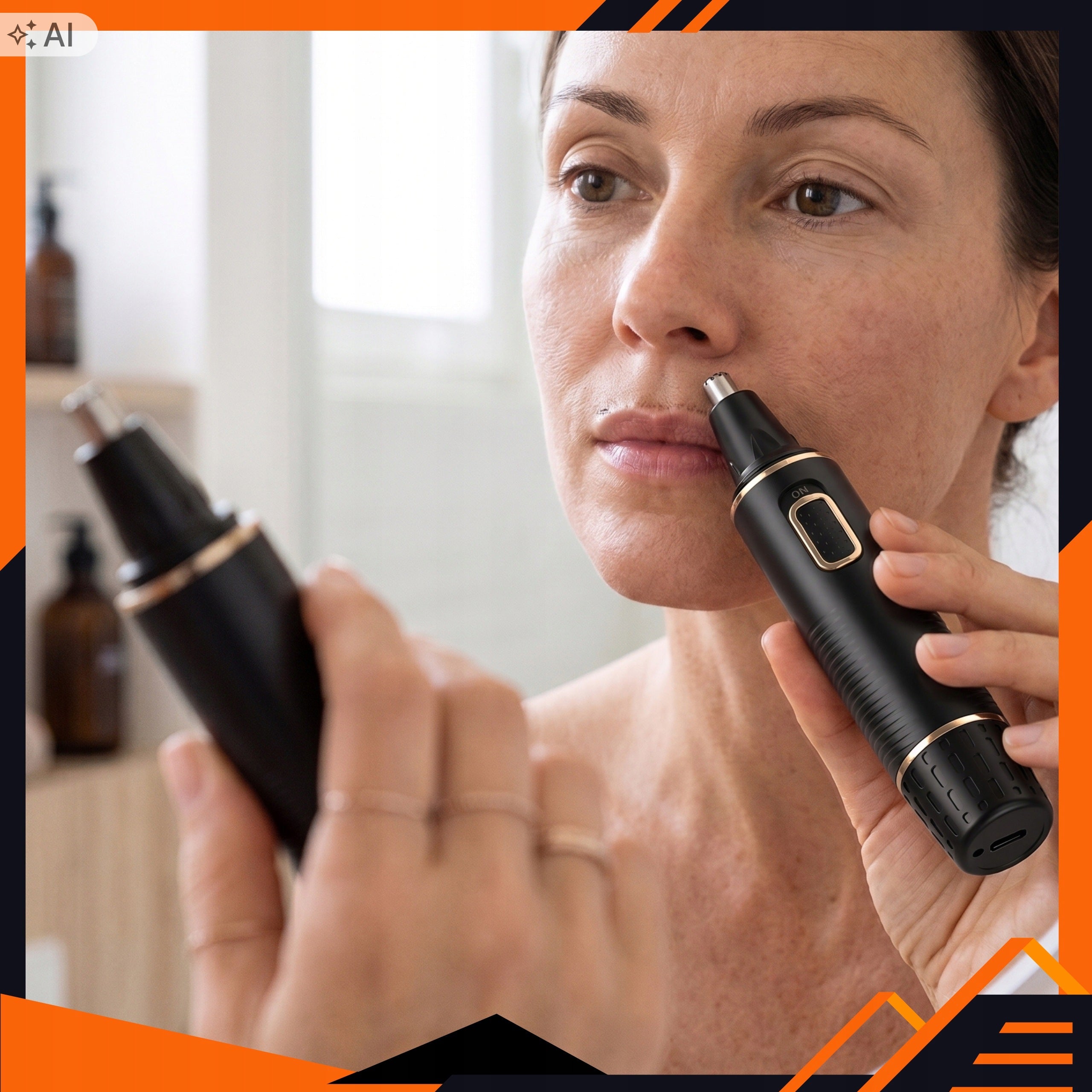 Nose Trimmer Beard 3in1 USB-C Waterproof Set For Guy Packaging status original