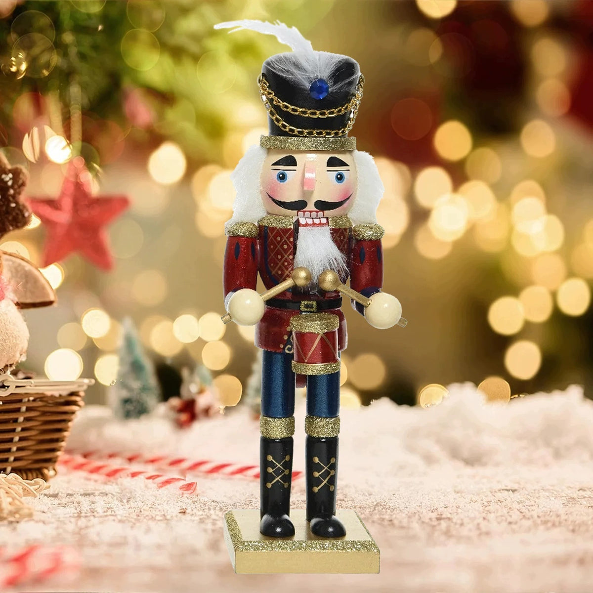 Nutcracker Christmas figurine wooden ornament XXL 50 cm Packaging status original