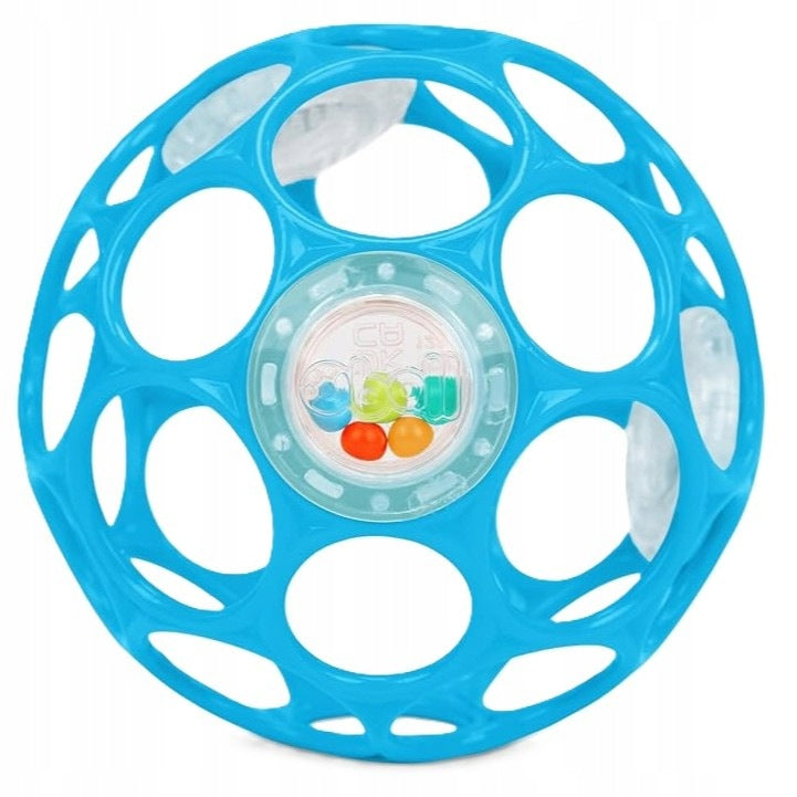 OBALL ball with balls rattle light blue