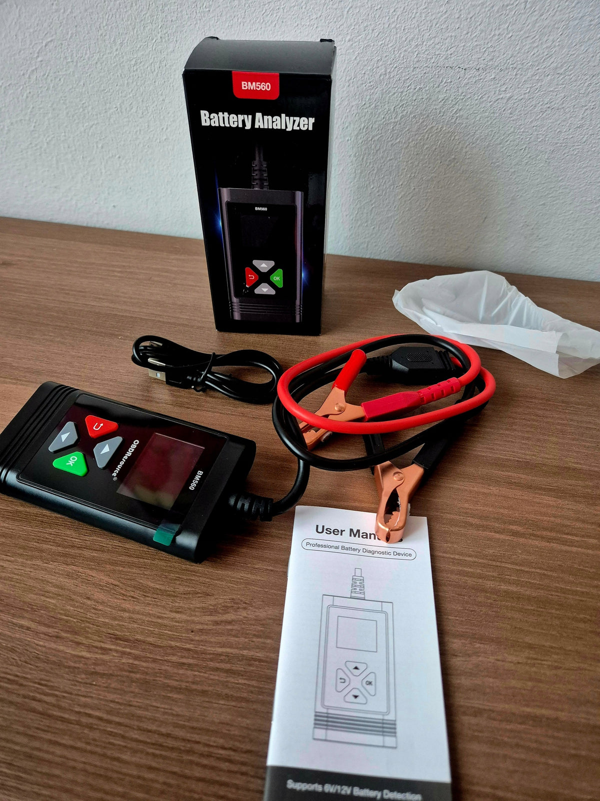 OBDResource Battery Tester BM560 6V / 12V Brand Kingbolen