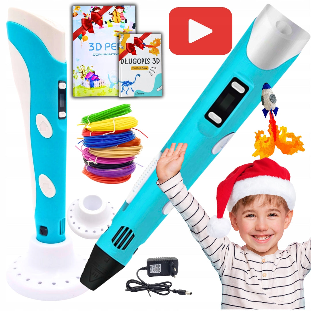 *OCCASION* GIFT SET PEN 3D PEN PRINTER + VIDEO MANUAL+ FREEBIE Brand no brand