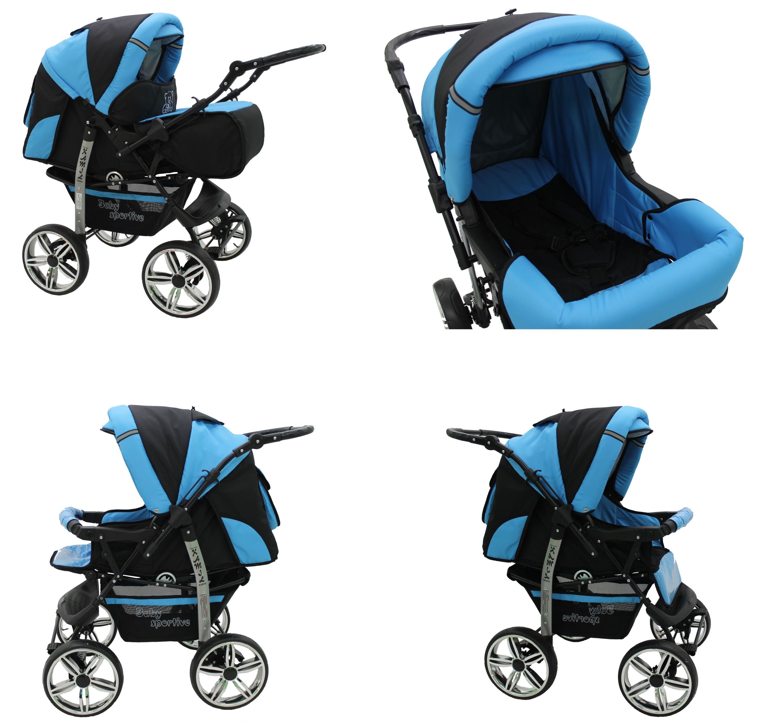 OCCASION STROLLER KAMIL+FOTEL 3IN1 Manufacturer code 172