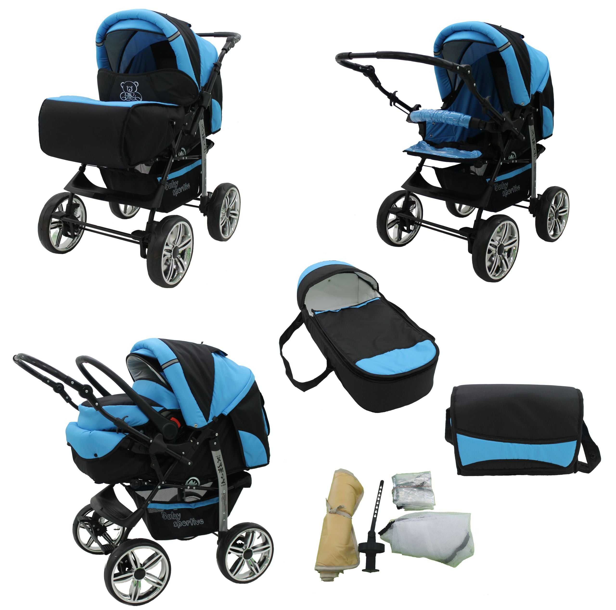 OCCASION STROLLER KAMIL+FOTEL 3IN1