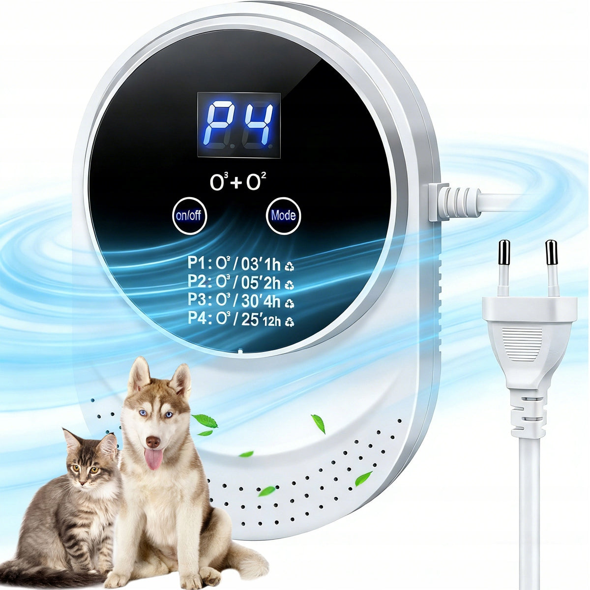 ODOR NEUTRALIZER OZONATOR MULTIFUNCTIONAL MINI AIR PURIFIER