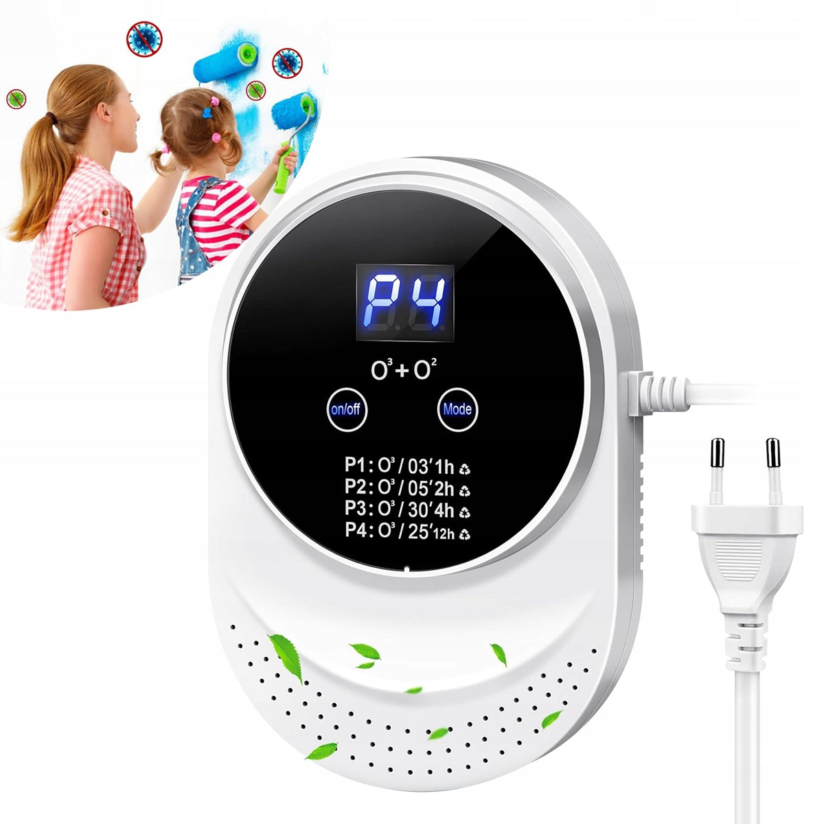 ODOR NEUTRALIZER OZONATOR MULTIFUNCTIONAL MINI AIR PURIFIER