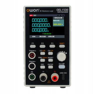 OEL1520 programmable electronic load DC 150V 20A 300W OWON