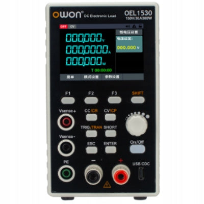 OEL1530 programmable electronic load DC 150V 30A 300W OWON