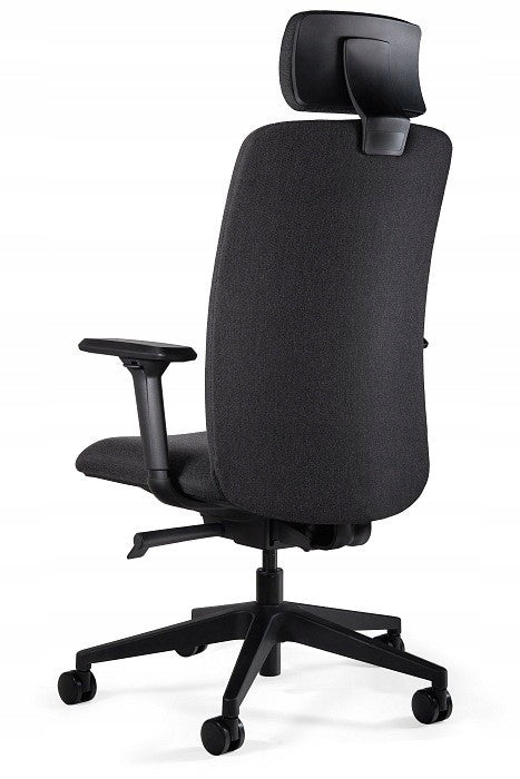 OFFICE CHAIR ERGONOMIC UPHOLSTERED ADJUSTMENT ARMRESTS HEADREST EAN (GTIN) 5908242431437