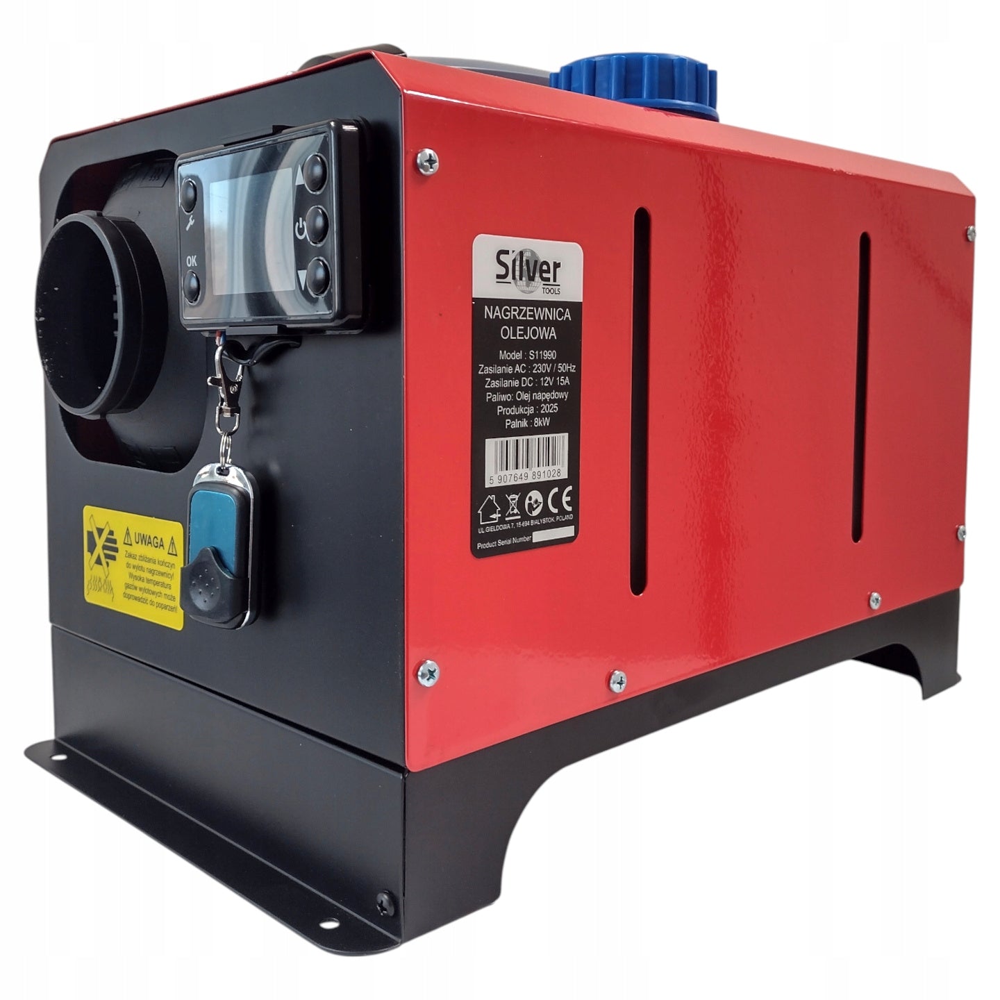 OIL DIESEL HEATER 8KW WEBASTO LCD PILOT 12V 230V PARKING