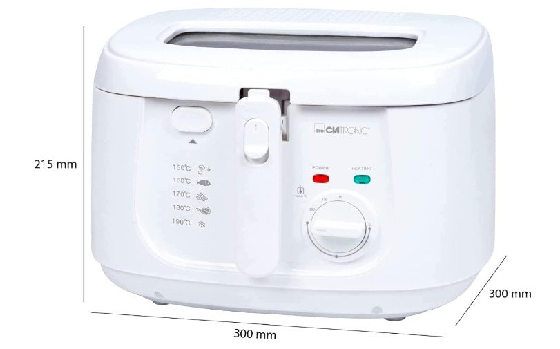 OIL FRYER 2.5L 1800W THERMOSTAT 130-190°C ODOR FILTER Manufacturer code FRYTKOWNICA6969