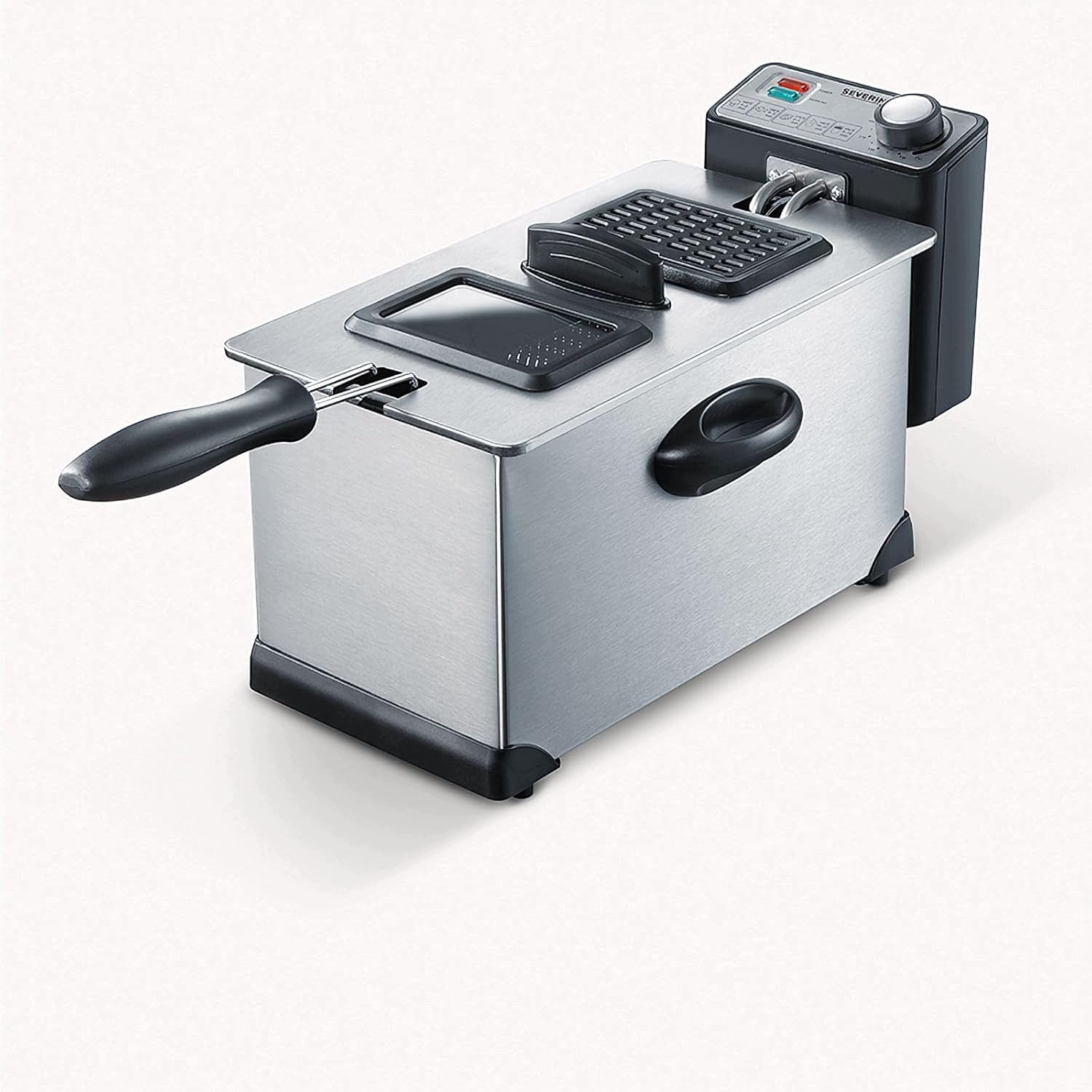 OIL FRYER 3L 2000W STAINLESS STEEL FILTER WINDOW Manufacturer code FRYTKOWNICA69
