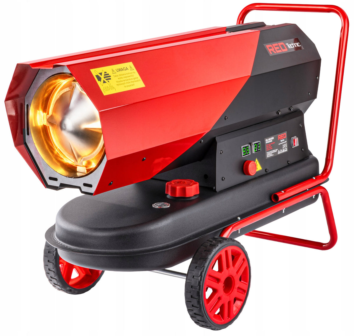 OIL HEATER 40 KW DIESEL BLOWER + THERMOSTAT LCD HEATER FURNACE