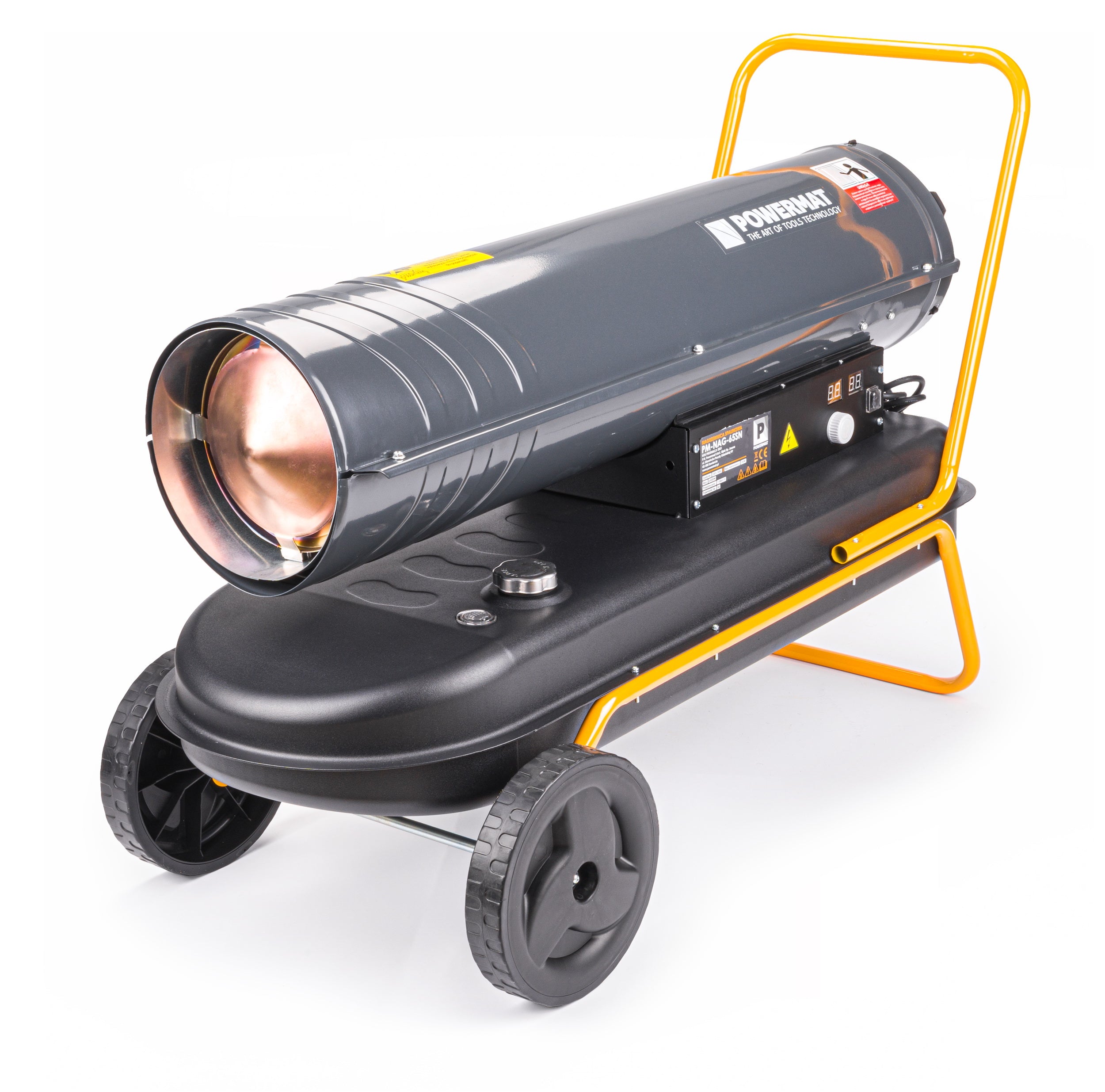 OIL HEATER 65 KW DIESEL BLOWER + THERMOSTAT LCD HEATER FURNACE Manufacturer code PM-NAG-65SN