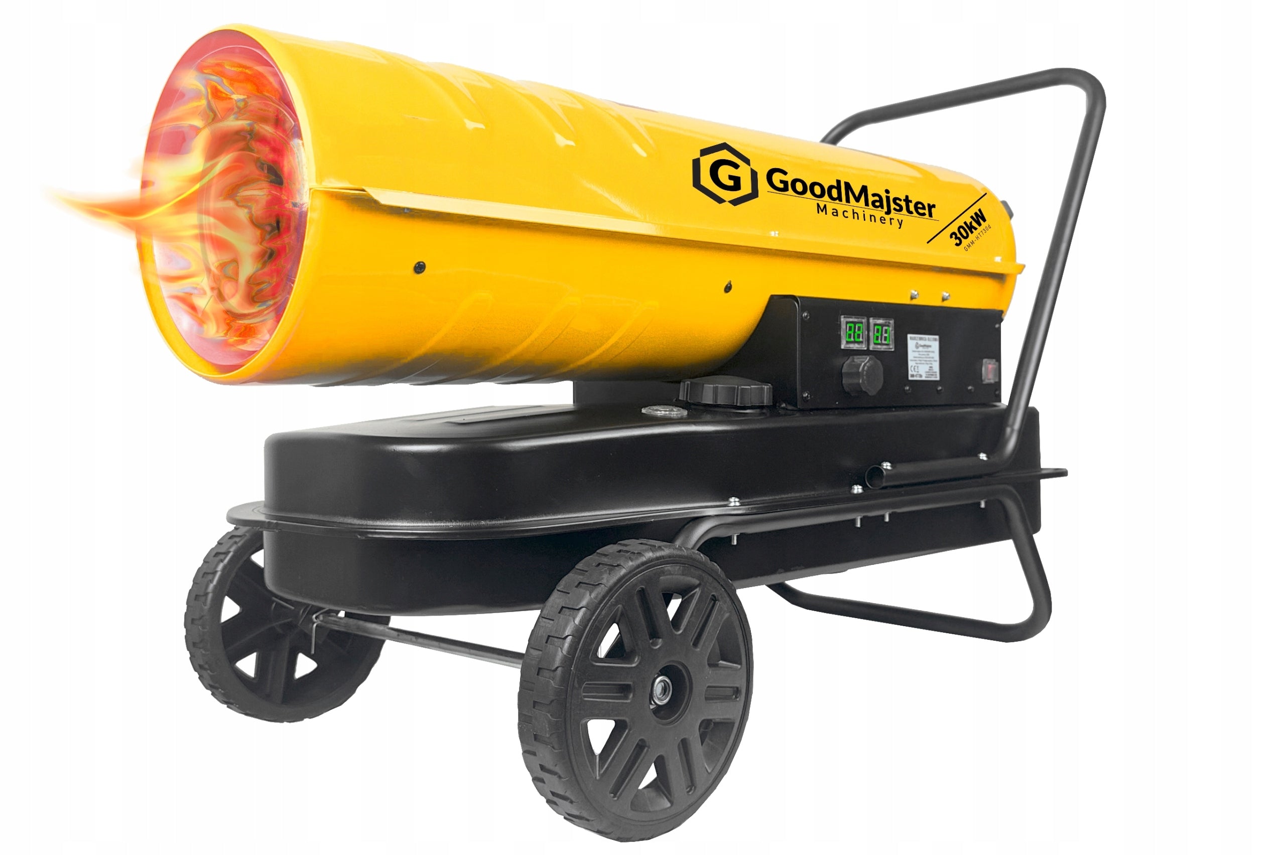 OIL HEATER AUTOMATIC WITH THERMOSTAT LCD 30kW BLOWER Brand GoodMajster