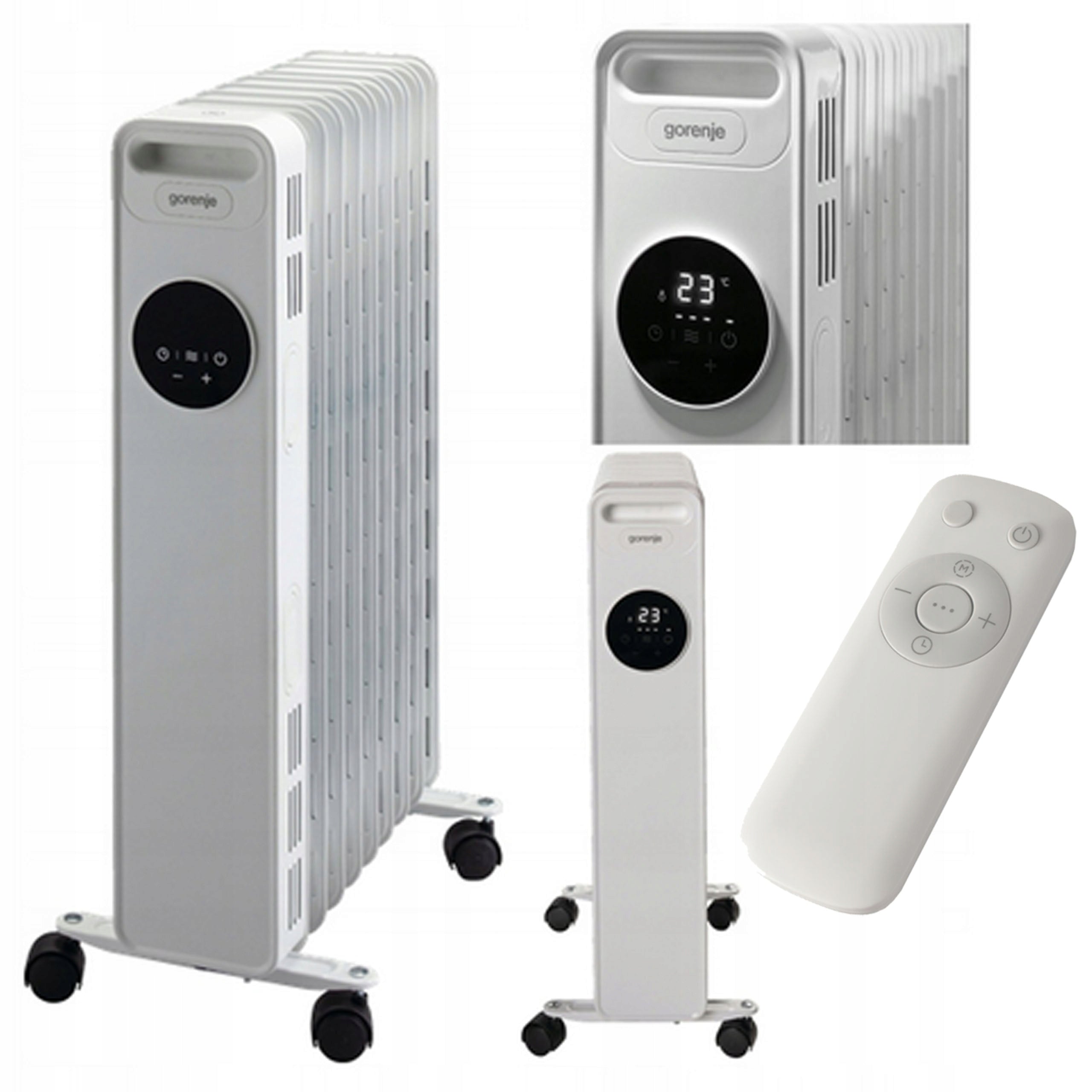 OIL HEATER GORENJE OR2000E 9 RIBS PILOT ELECTRIC OILER 2000W