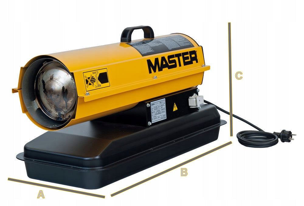 OIL HEATER MASTER B 35CED 10KW Brand Master