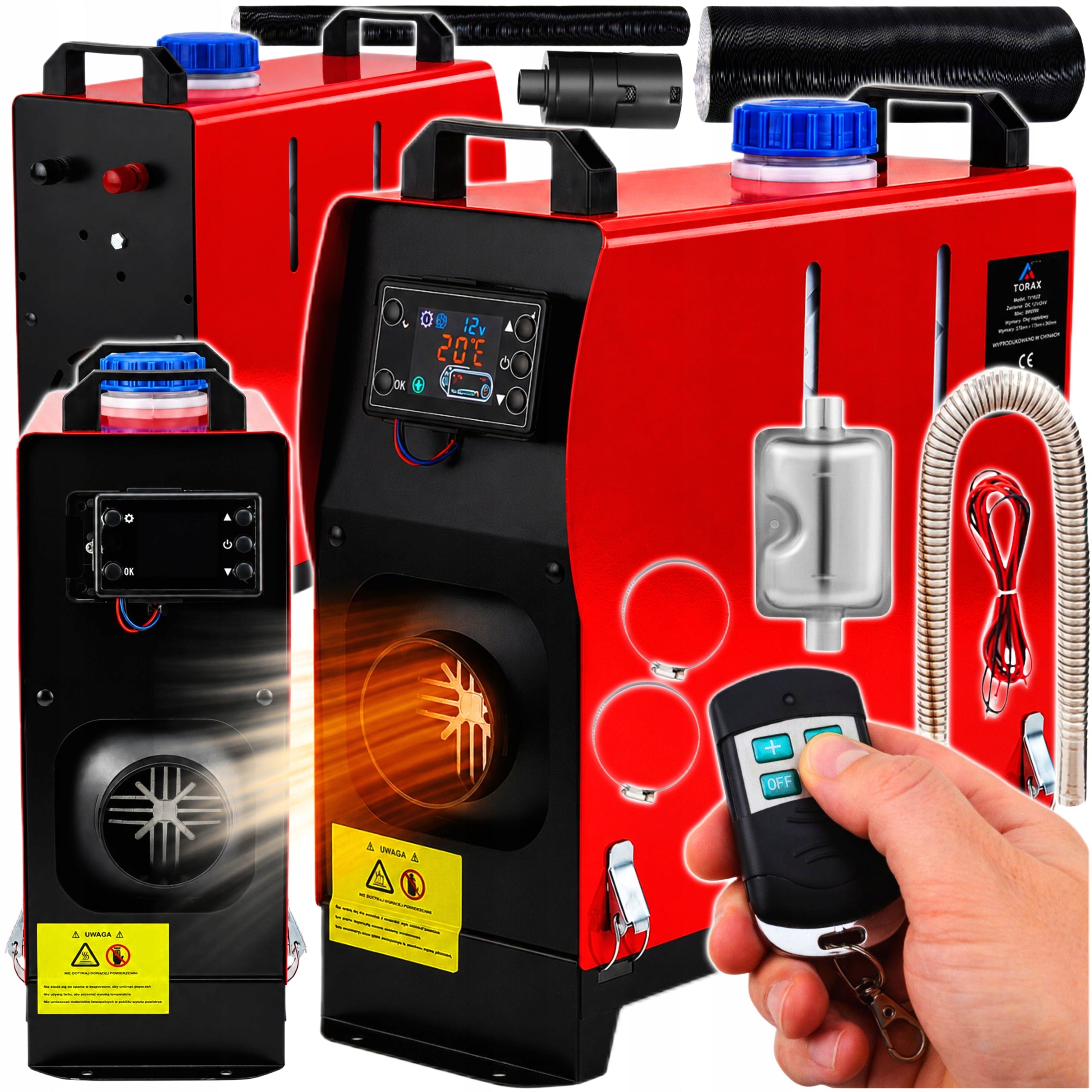 OIL HEATER PARKING HEATER 50Hz 12V /15V 9kW LCD PILOT DIESEL
